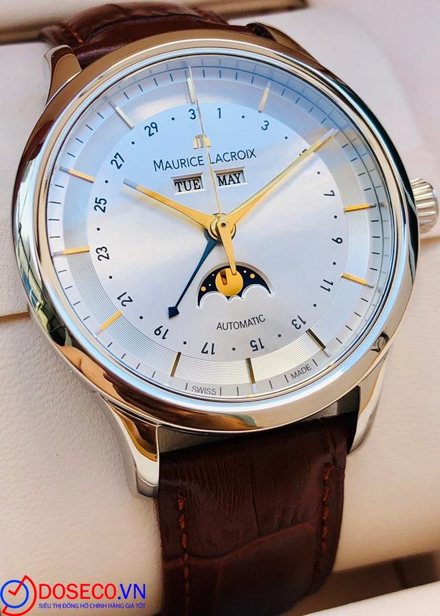 Maurice Lacroix Les Classiques Date Classic Moonphase LC6068-SS001-132 (LC6068SS001132) used